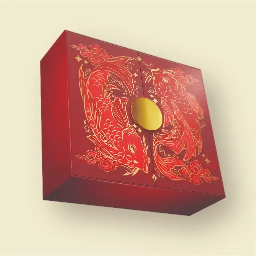 Hộp Cá Chép Trông Trăng - 4 bánh